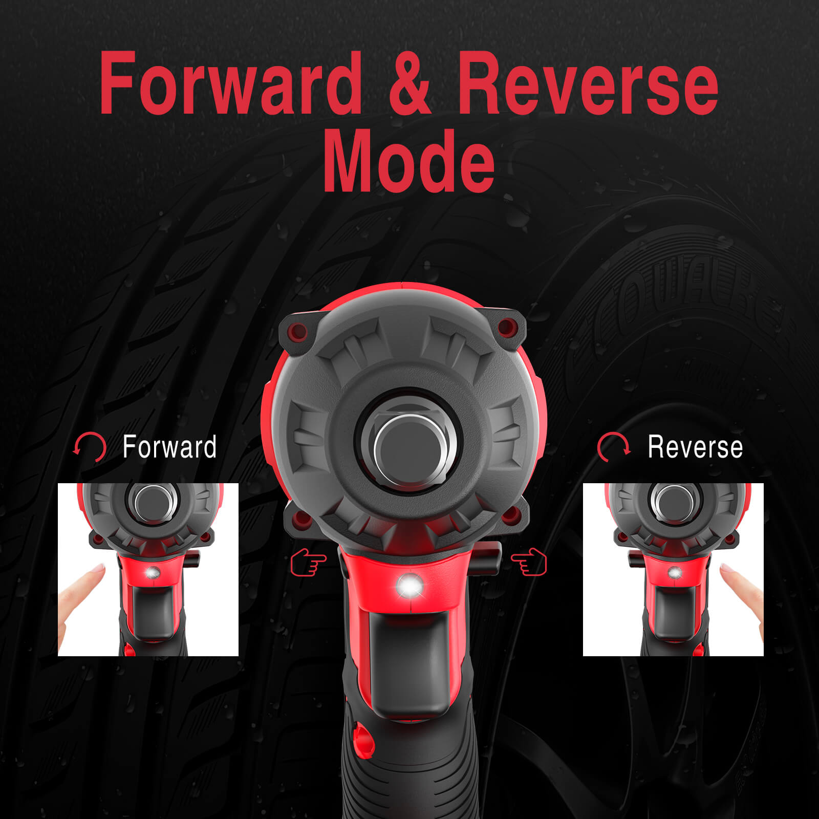 20V Brushless Cordless Impact Wrench Kit w/ Battery & Charger PS76142B